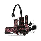 Bedroom Fantasies - Bound by Lace - 8-teiliges SM-Set - Pink