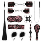 Bedroom Fantasies - Bound by Lace - 8-teiliges SM-Set - Pink