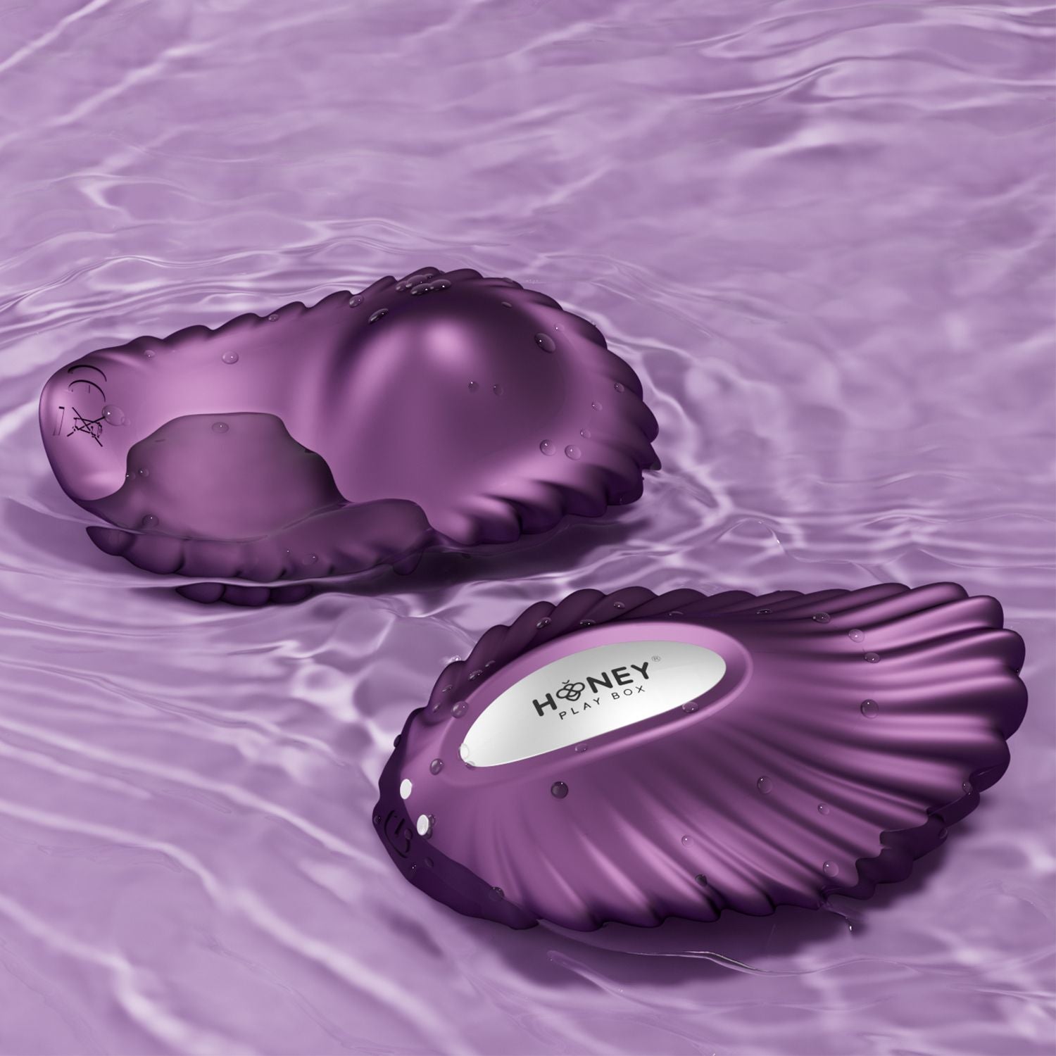 HoneyPlayBox - PEARL Panty-Vibrator mit App-Steuerung - Lila