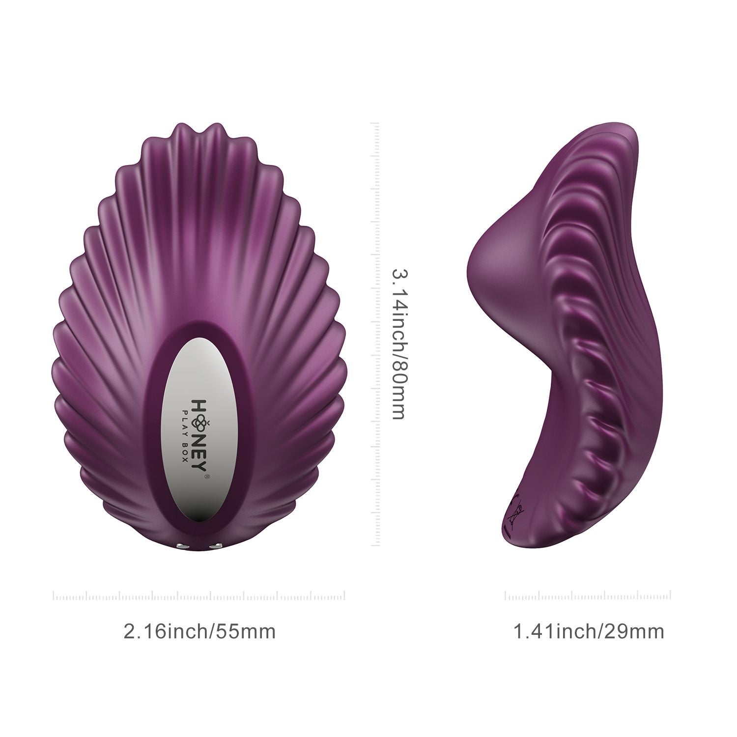 HoneyPlayBox - PEARL Panty-Vibrator mit App-Steuerung - Lila