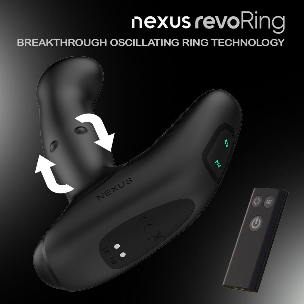 Nexus - REVO RING Rotierender Prostatamassager - Mit Fernbedienung