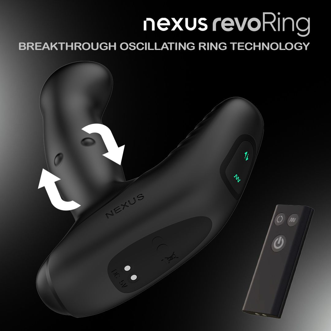 Nexus - REVO RING Rotierender Prostatamassager - Mit Fernbedienung
