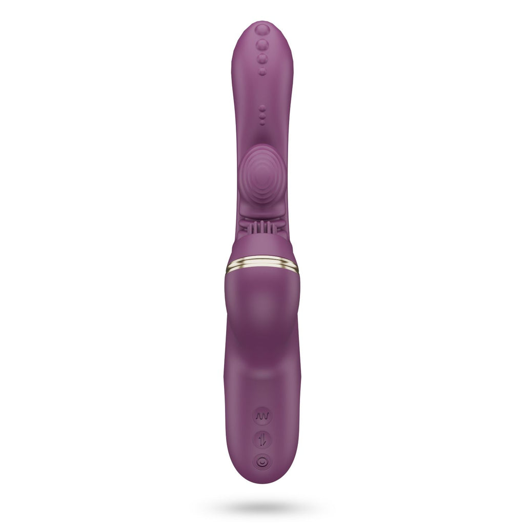 Vibe Collection - Trio Tap Rabbit Vibrator - Multifunktional mit 3 Aufsätzen