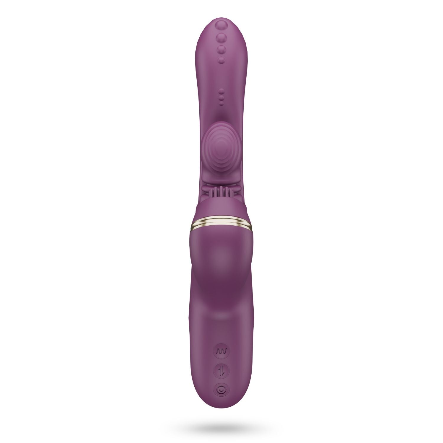 Vibe Collection - Trio Tap Rabbit Vibrator - Multifunktional mit 3 Aufsätzen