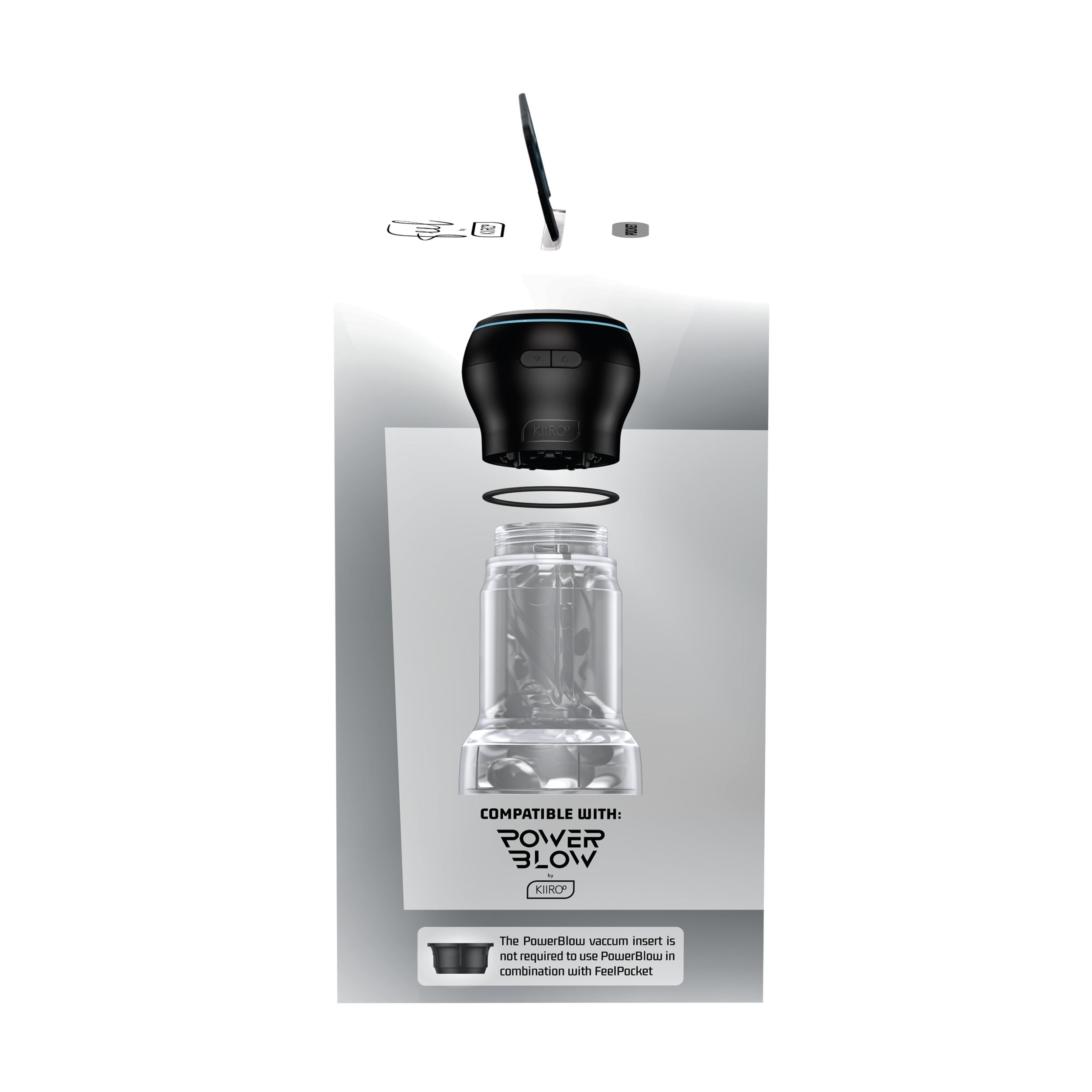 Kiiroo – Feel Crystal Pocket Stroker