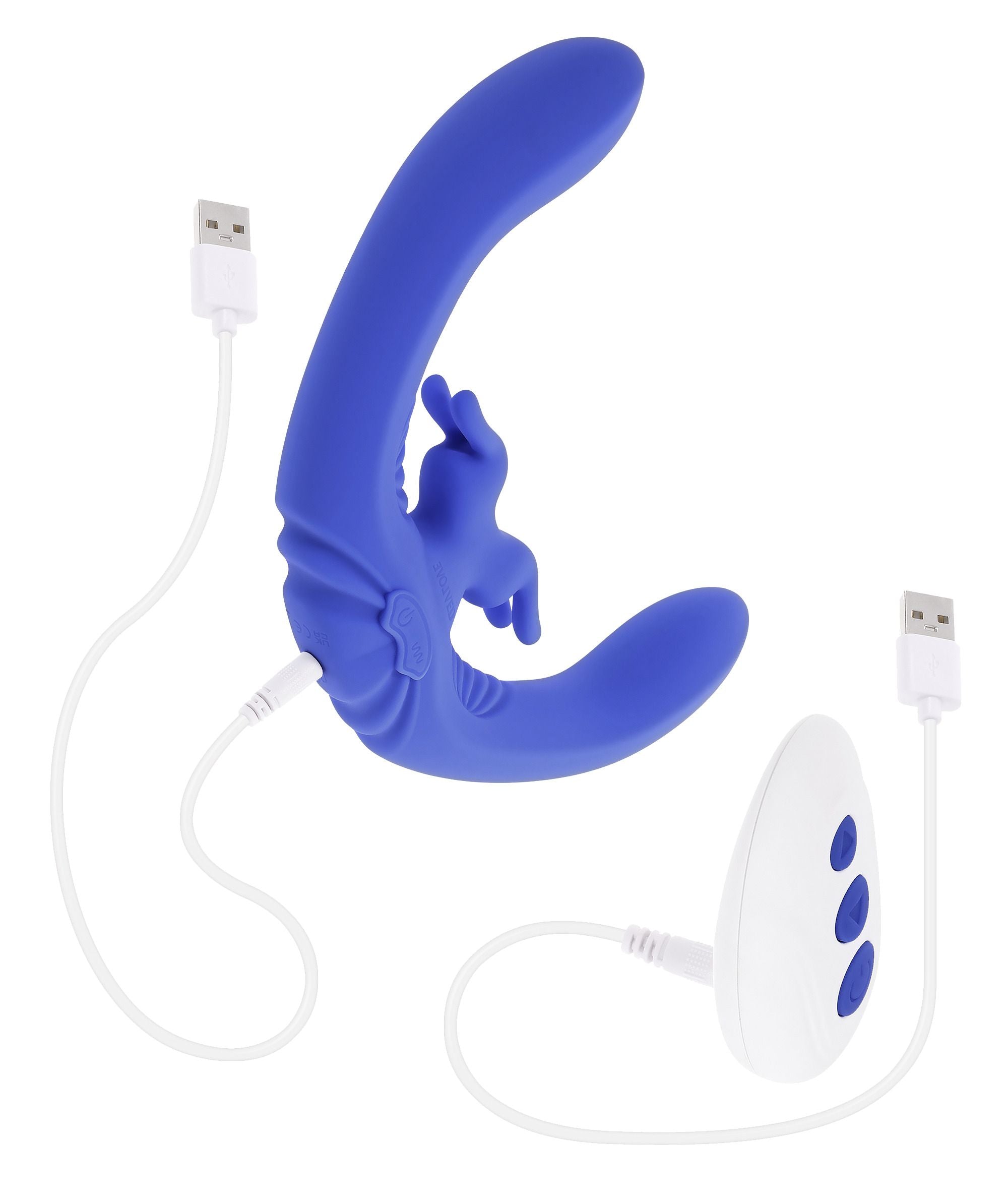 Evolved - Lovebirds Dual-Ended Vibrator - Doppelte Stimulation mit 3 Motoren