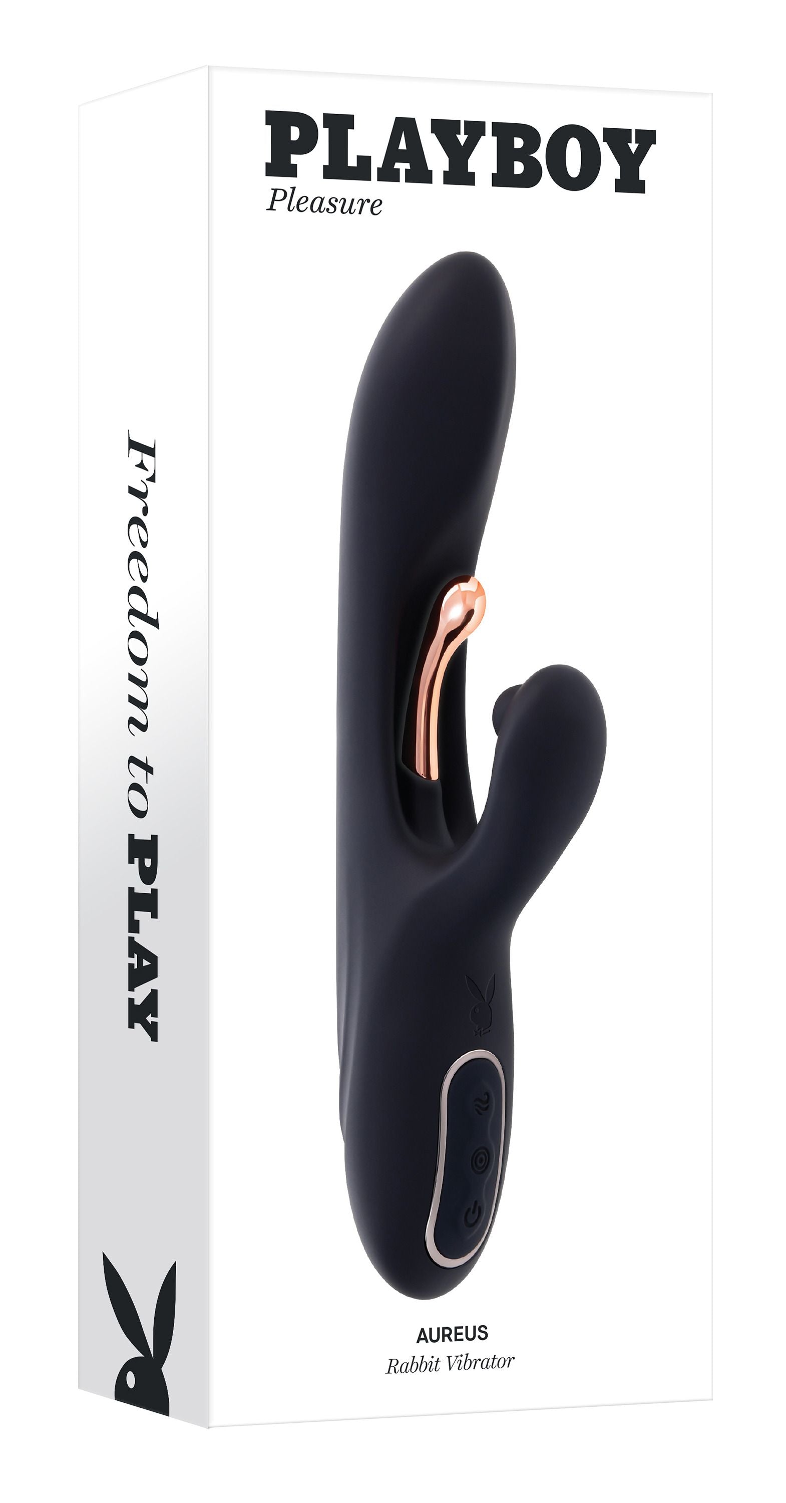 PLAYBOY Pleasure - Aureus G-Spot-Stimulator - Doppelstimulation mit 3 Motoren