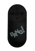 Bang - Bullet Vibrator mit Fernbedienung - Schwarz