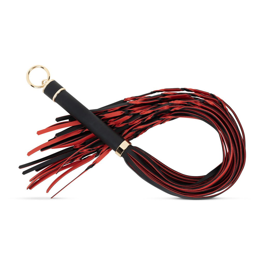 Easytoys Fetish - Flogger 64 cm - Rot und Schwarz