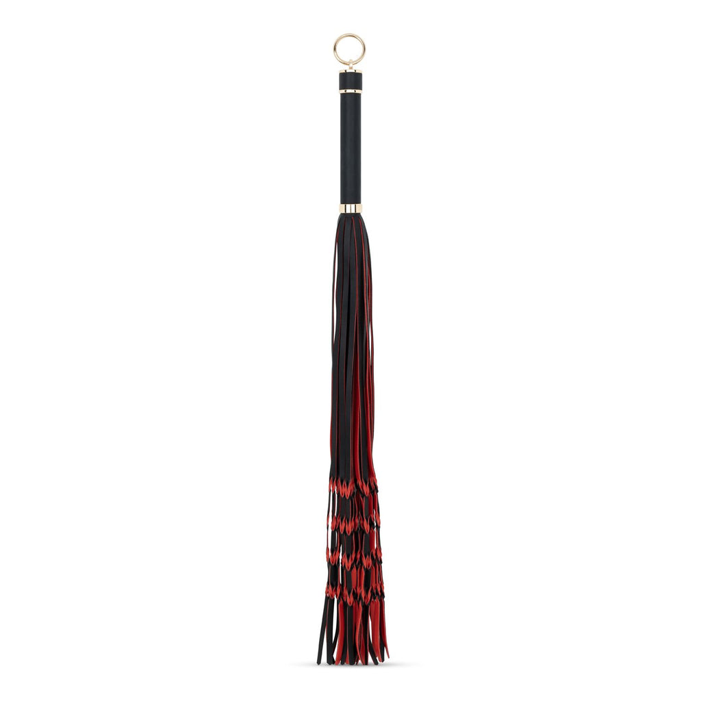 Easytoys Fetish - Flogger 64 cm - Rot und Schwarz