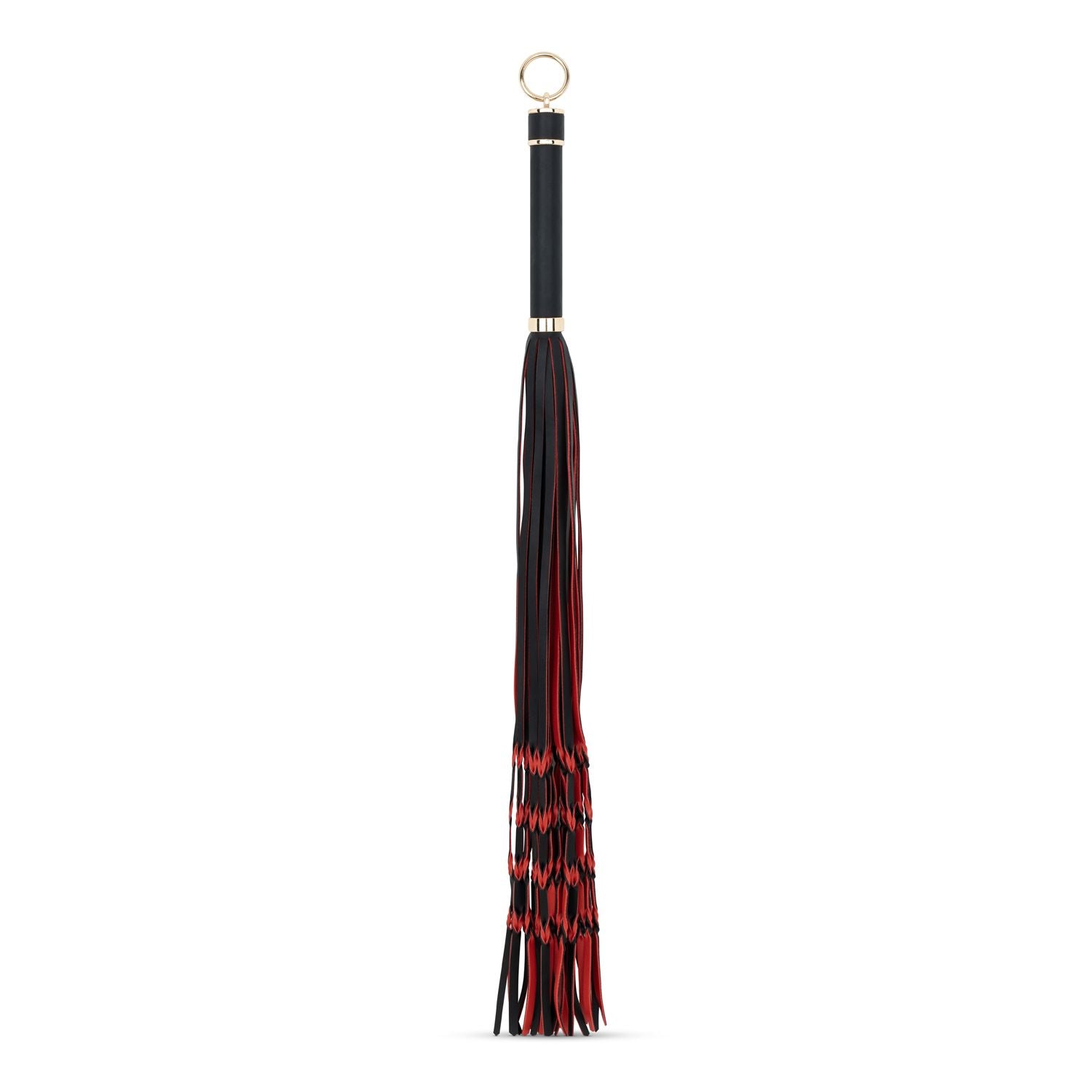 Easytoys Fetish - Flogger 64 cm - Rot und Schwarz