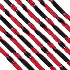 Easytoys Fetish - Flogger 64 cm - Rot und Schwarz