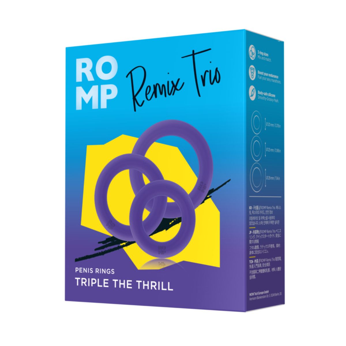 ROMP – Remix Trio Penisringe – Violett