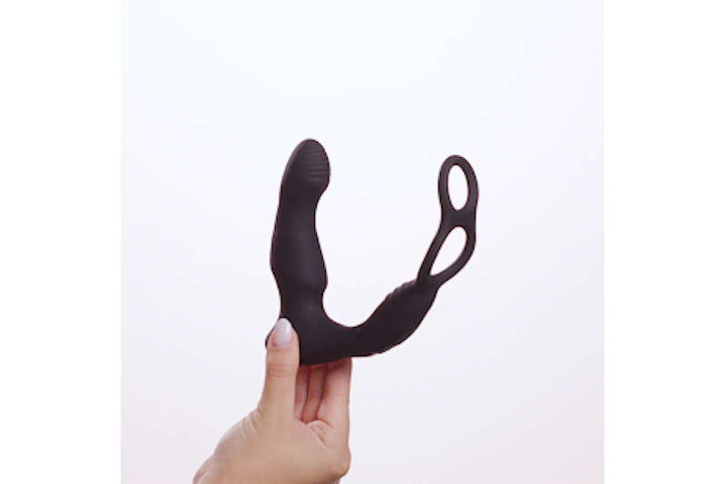 Nexus - Simul8 Wave Edition Prostata-Vibrator mit Cock- und Ballring - Silikon