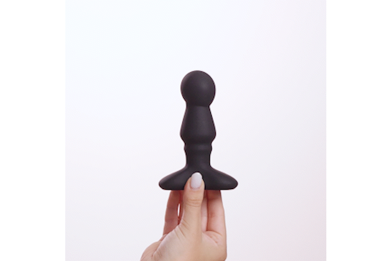 Nexus - Bolster Vibrierender Aufblasbarer Prostata-Plug - 40-46 mm