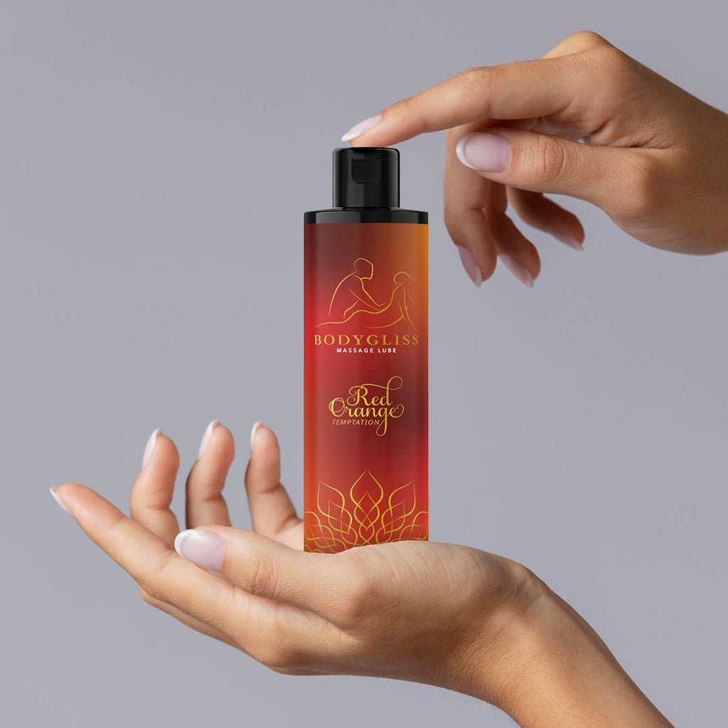 BodyGliss - Massageöl und Gleitmittel in 1 Blutorange - 150 ml