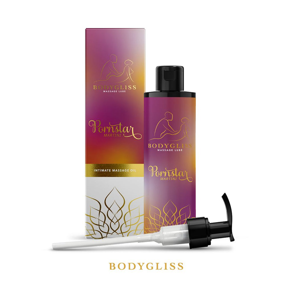 BodyGliss - Massageöl und Gleitmittel 2-in-1 Pornstar Martini - 150 ml