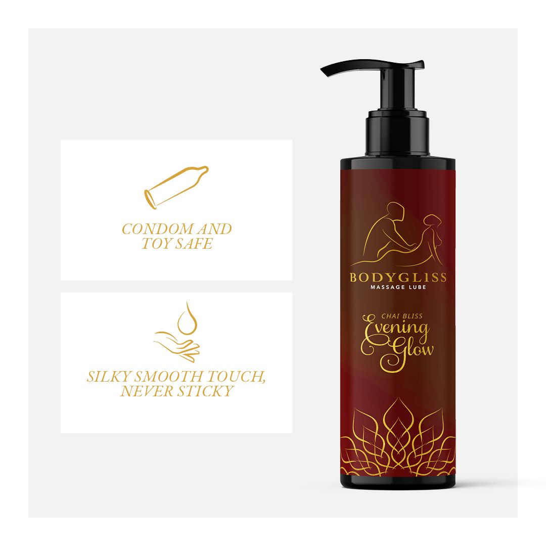 BodyGliss - Massageöl und Gleitmittel in einem Chai Bliss - 150 ml