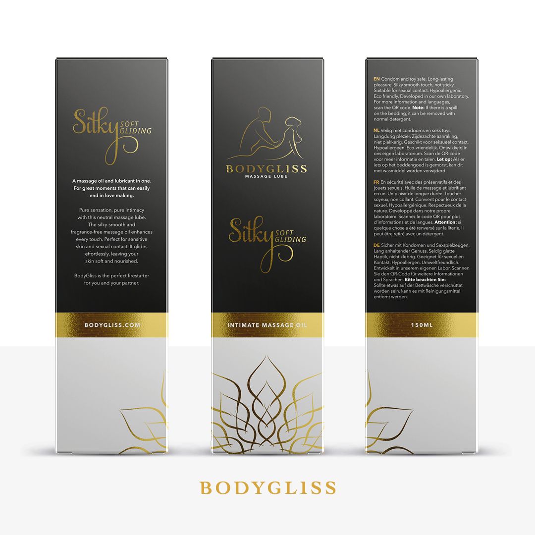 BodyGliss - Erotic Collection Seidig weiches Gleitmittel auf Silikonbasis -