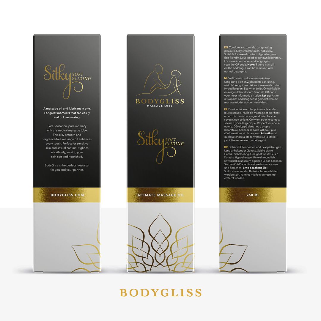 BodyGliss - Erotic Collection Seidig weiches Gleitmittel auf Silikonbasis -