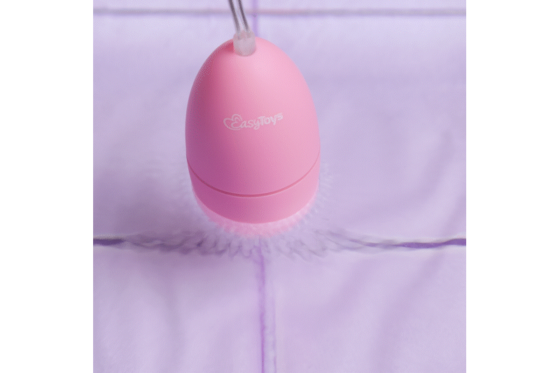EasyToys - Vibrations-Ei - Mit Fernbedienung 20m Reichweite - Lila