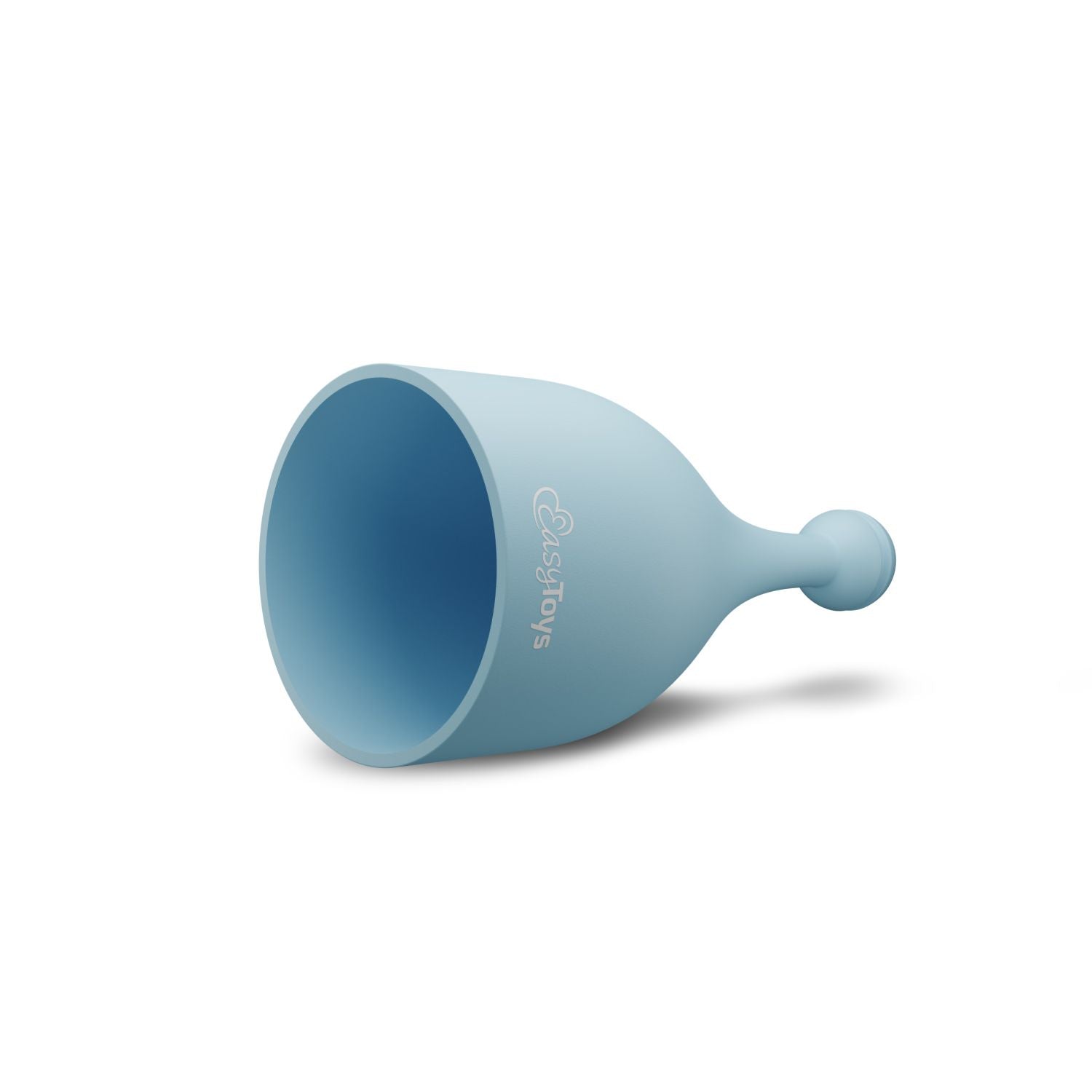 EasyToys - Mini Wand Vibrator - Blau mit 18 Stufen und 2 Aufsätzen