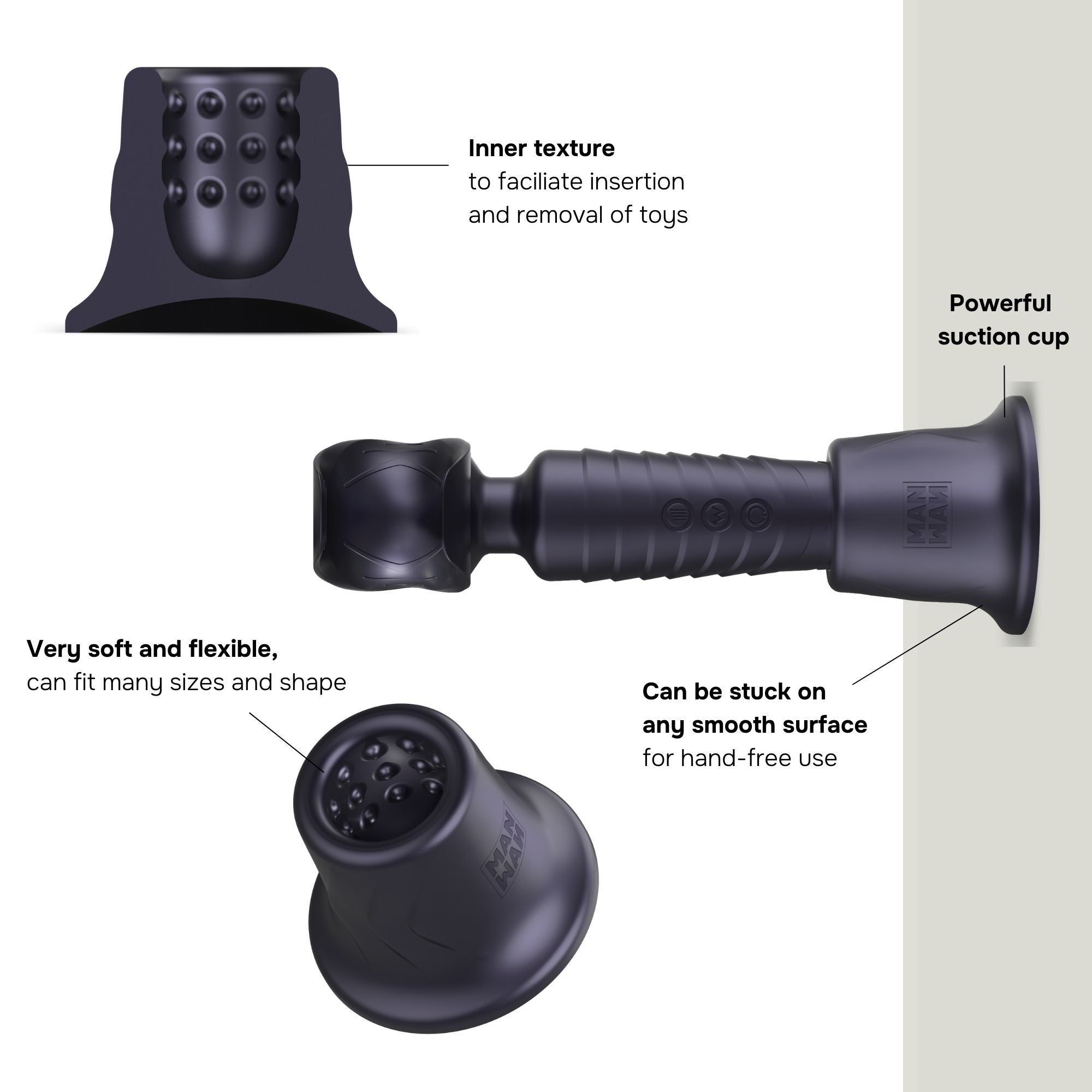 Man.Wand – Holden – Schwarze Pflaume