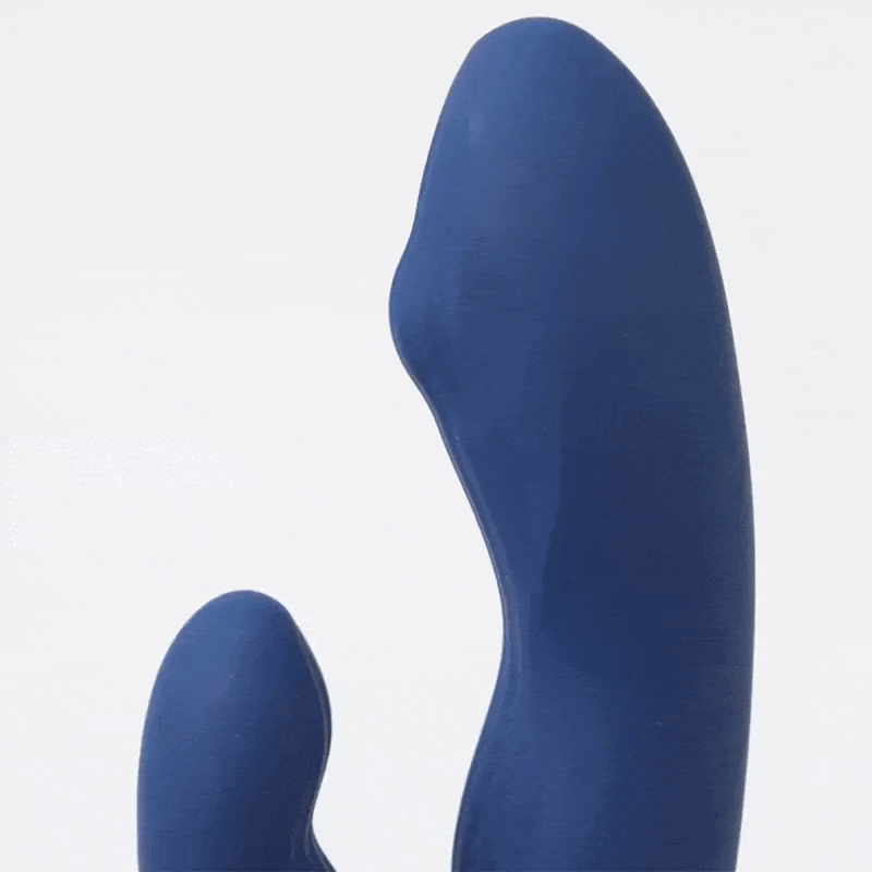 Svakom - Aylin Doppelvibrator mit G-Punkt- und Klitoris-Stimulation - Dunkelblau