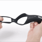 SVAKOM - Benedict Doppelt Ring Perineum Stimulator - Schwarz