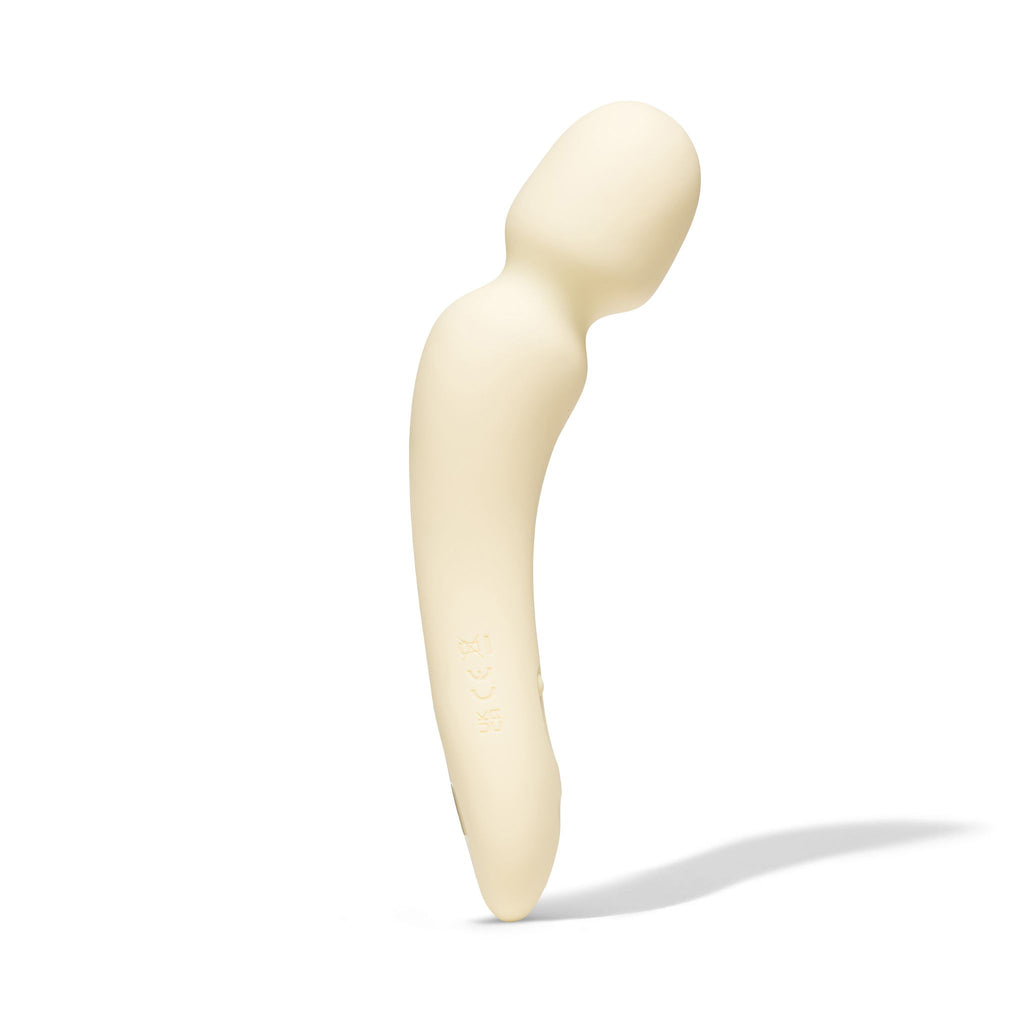 Dame - Min Mini Wand Vibrator - Papaya