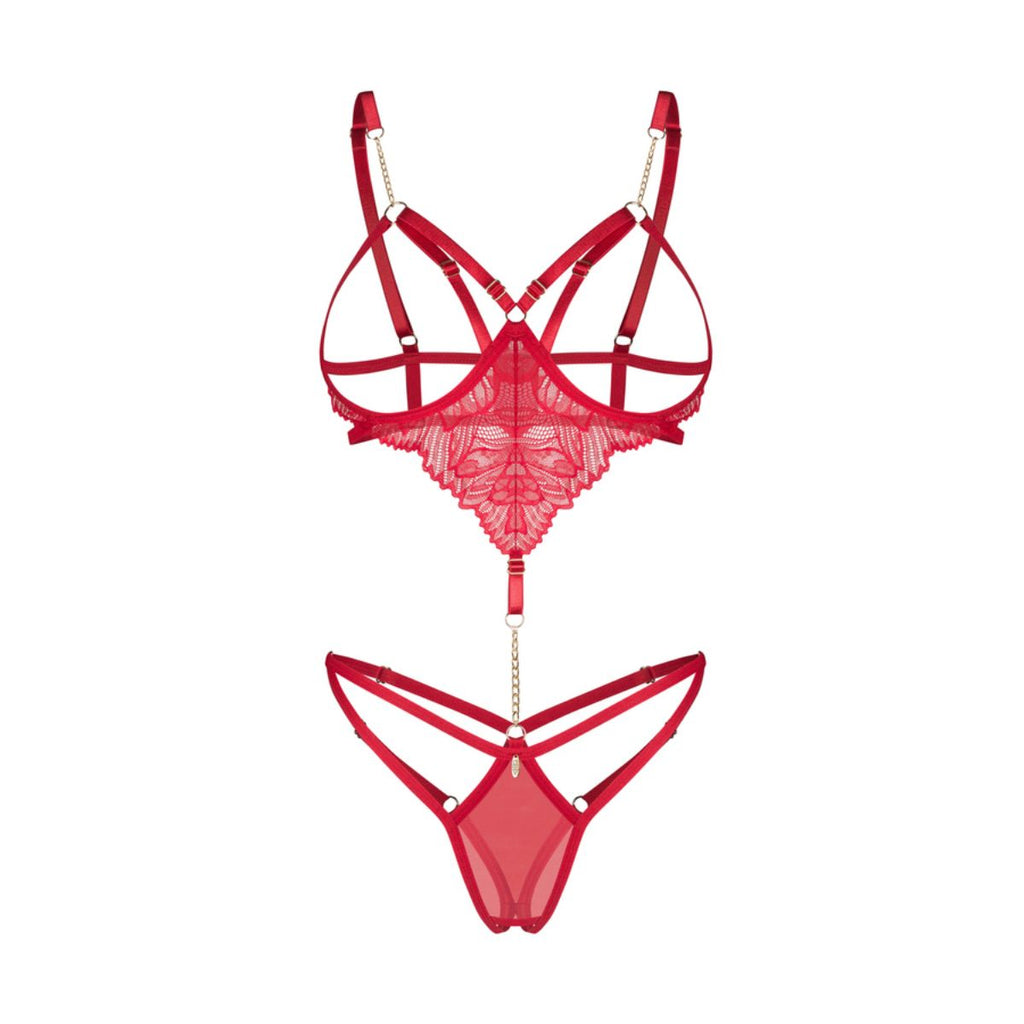 Obsessive – Matildea Offener Body – Rot