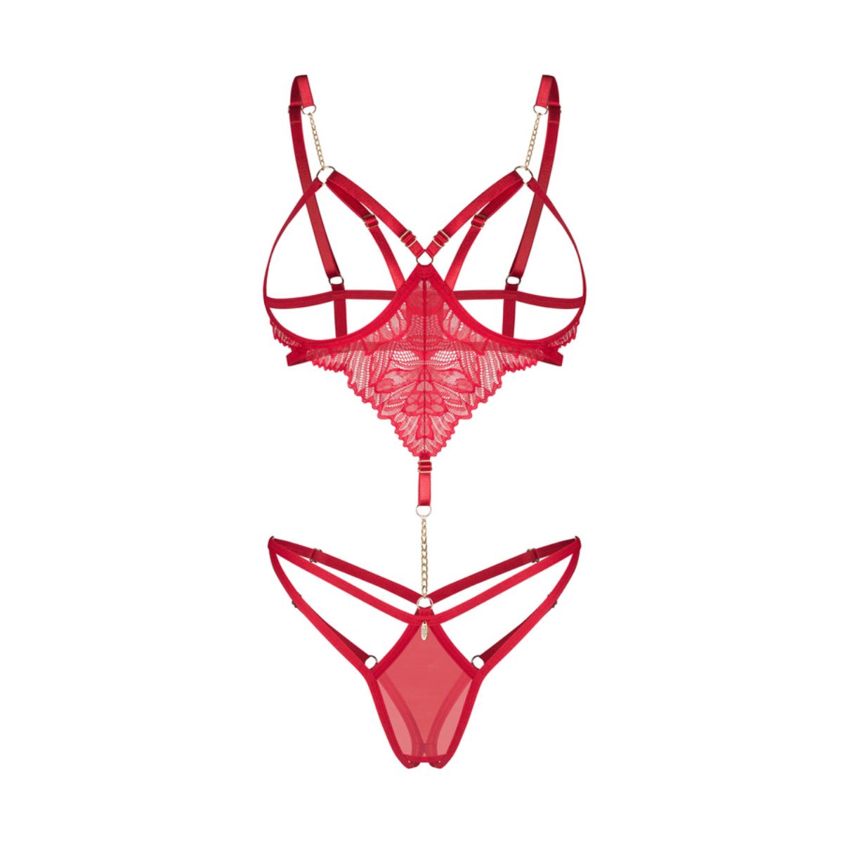 Obsessive – Matildea Offener Body – Rot