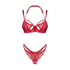Obsessive – Matildea 2-teiliges Offenes Set – Rot