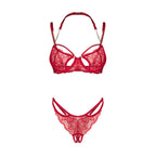 Obsessive – Matildea 2-teiliges Offenes Set – Rot