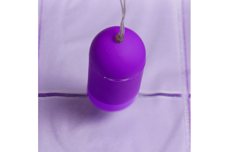 Easytoys - Vibrationsei mit Fernbedienung - Lila