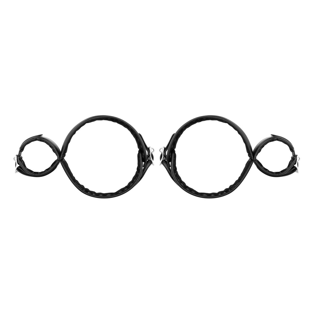 Bedroom Fantasies - Oberschenkel- und Handgelenk-Bondage - Schwarz