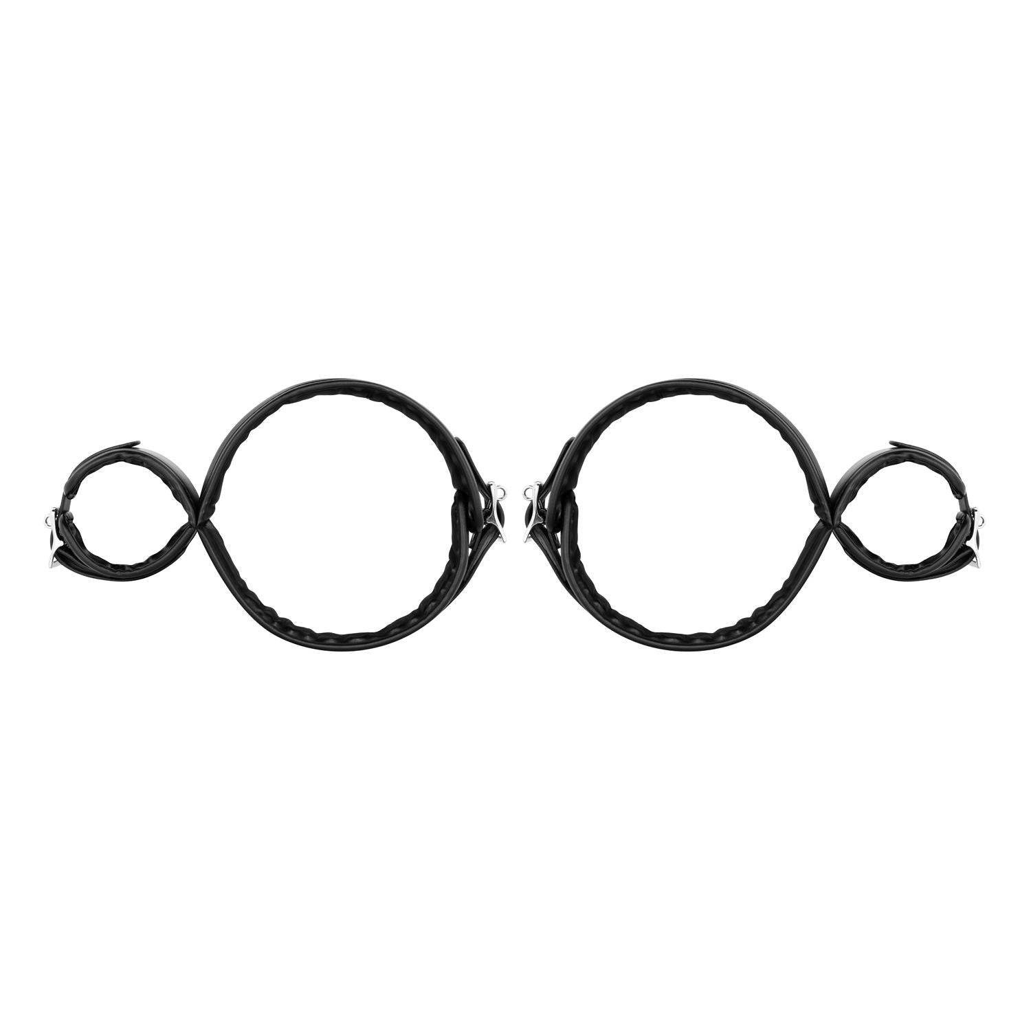 Bedroom Fantasies - Oberschenkel- und Handgelenk-Bondage - Schwarz