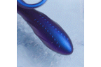 Hueman - Black Hole Anal Vibrator mit Cockring - 10 Vibrationsstufen