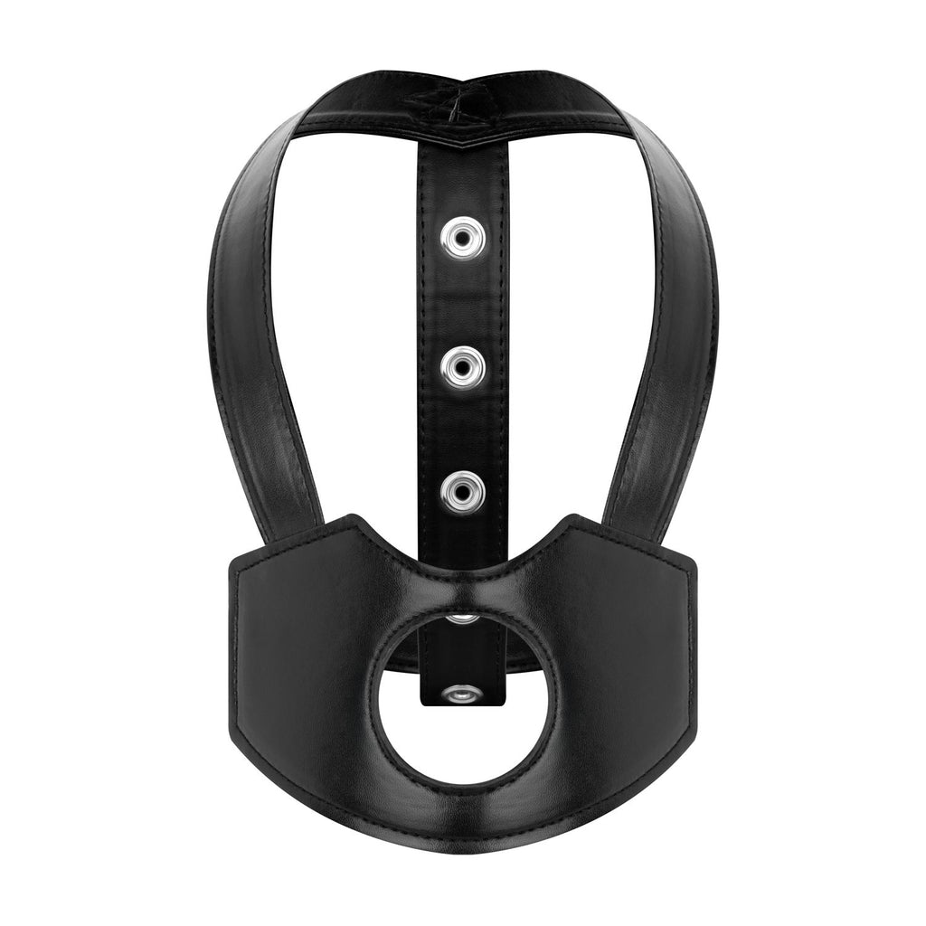 Bedroom Fantasies - Kopfgeschirr Strap-On - Schwarz
