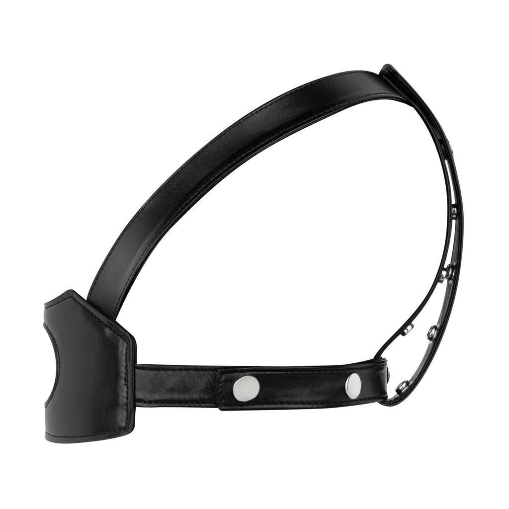 Bedroom Fantasies - Kopfgeschirr Strap-On - Schwarz