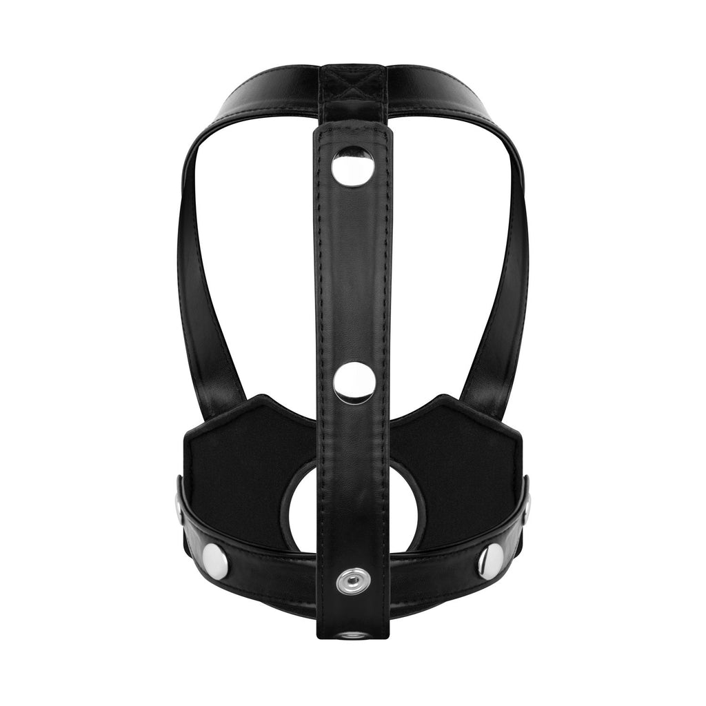 Bedroom Fantasies - Kopfgeschirr Strap-On - Schwarz
