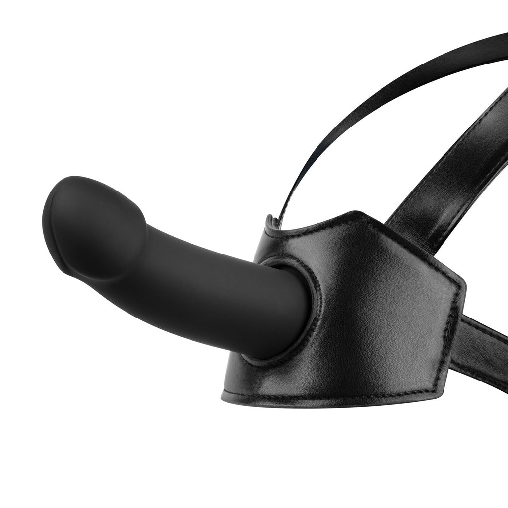 Bedroom Fantasies - Kopfgeschirr Strap-On - Schwarz