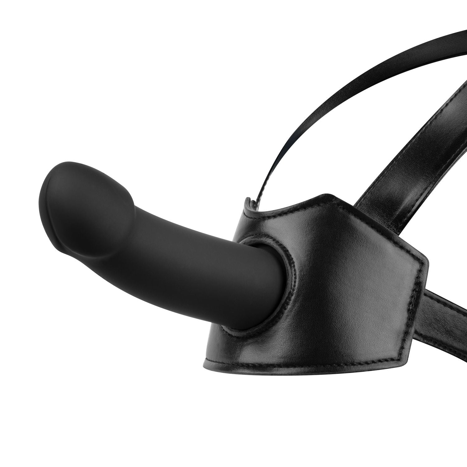 Bedroom Fantasies - Kopfgeschirr Strap-On - Schwarz