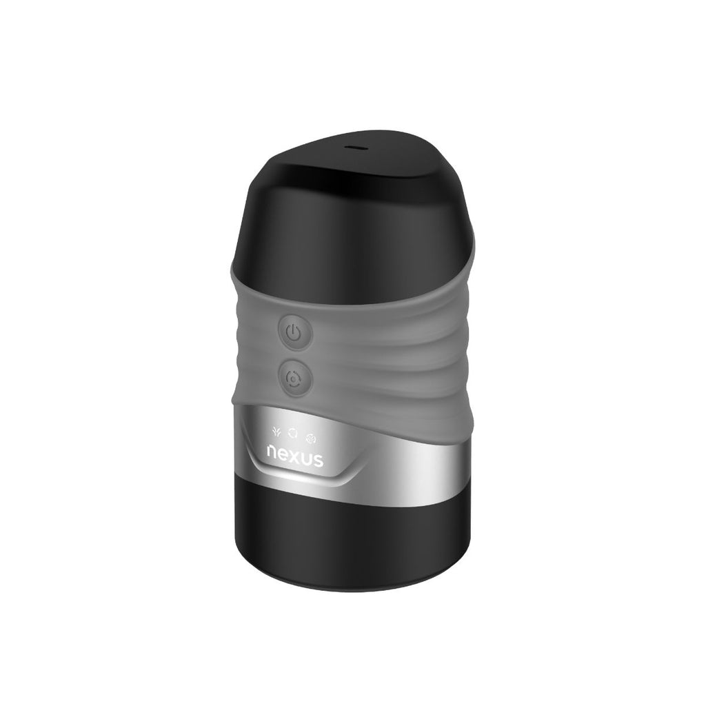 Nexus – Alpha Surge Masturbator mit Rotation & Saugfunktion – Schwarz