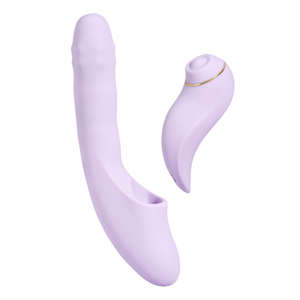 Svakom - DuoGlow App Controlled Vibrator - Lila