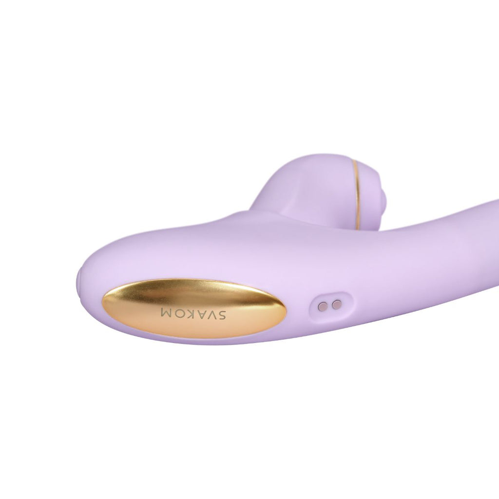 Svakom - DuoGlow App Controlled Vibrator - Lila