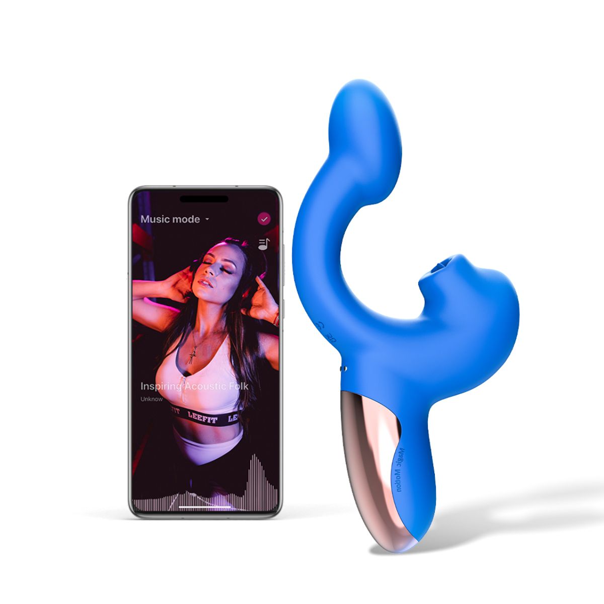 Magic Motion - Magic Ponder Vibrator mit Leck- und G-Punkt-Funktion - Blau