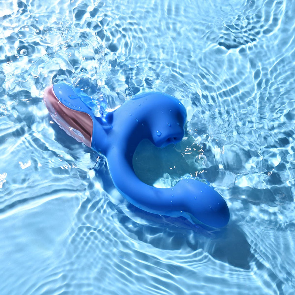 Magic Motion - Magic Ponder Vibrator mit Leck- und G-Punkt-Funktion - Blau