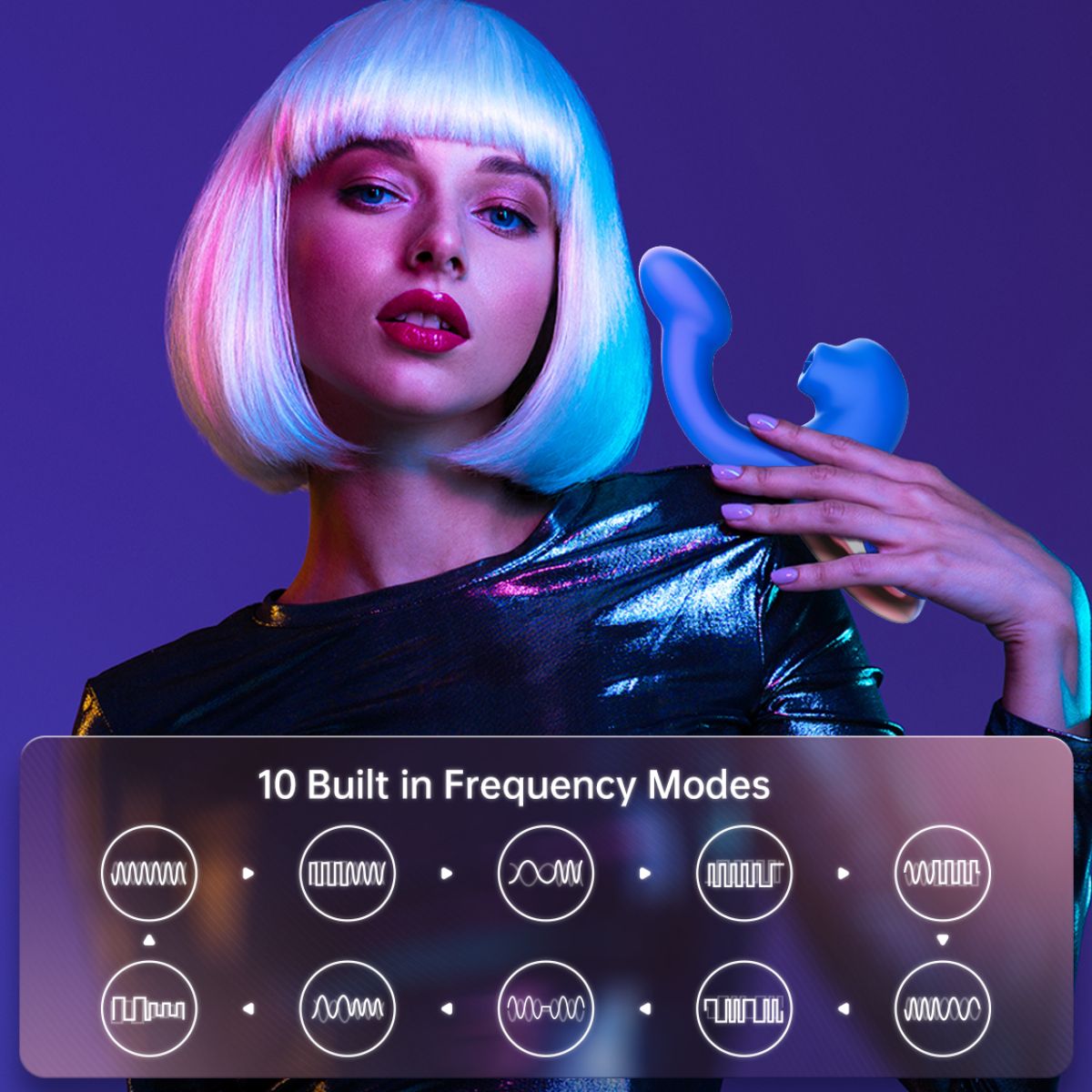 Magic Motion - Magic Ponder Vibrator mit Leck- und G-Punkt-Funktion - Blau