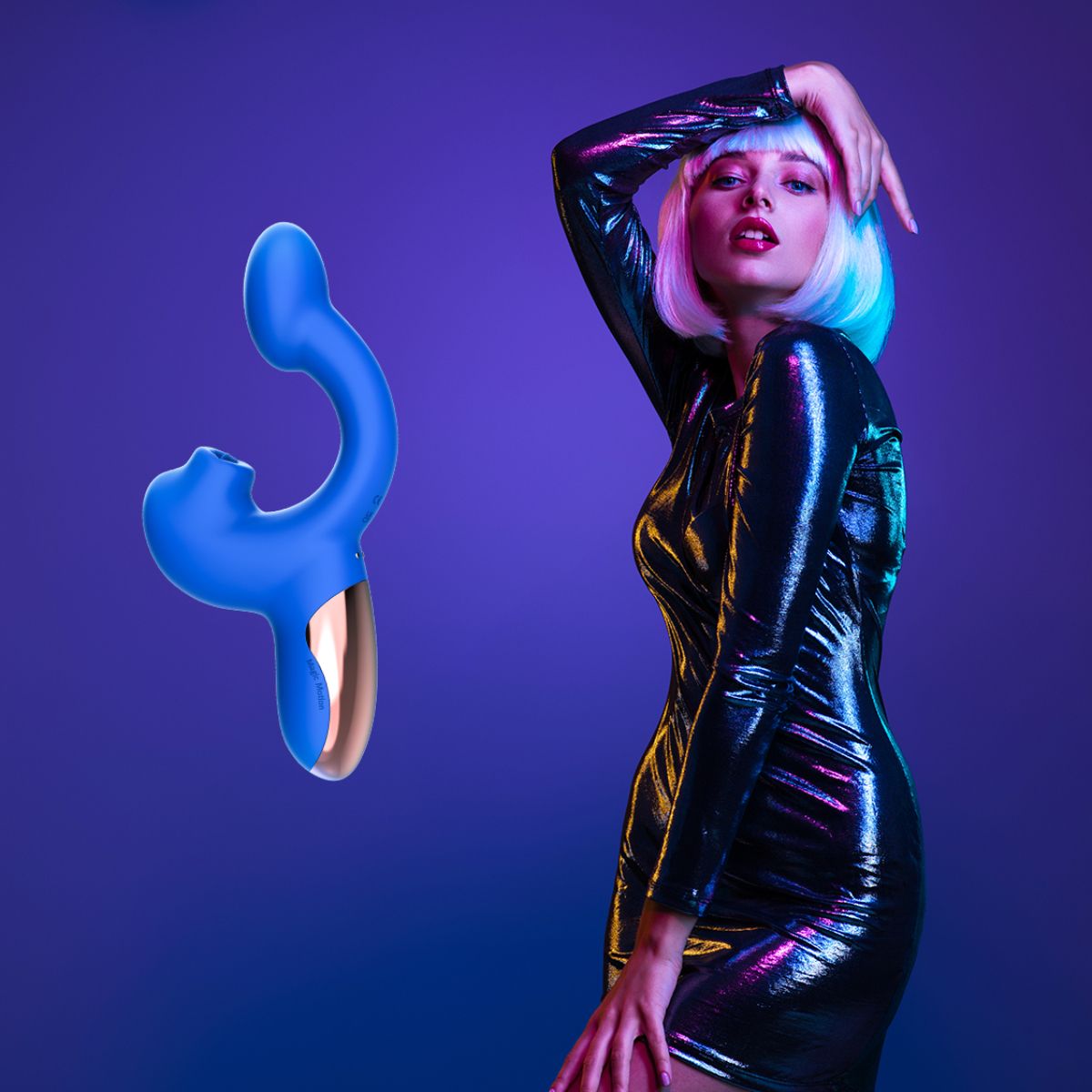 Magic Motion - Magic Ponder Vibrator mit Leck- und G-Punkt-Funktion - Blau
